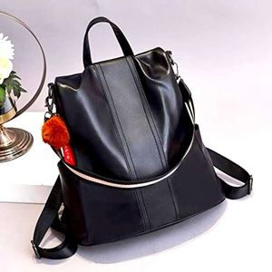 🍀New women backpack with Anti Theft Waterproof Detachable Convertible bag